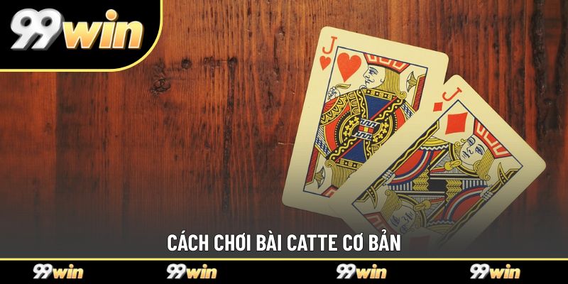 Cách chơi bài catte cơ bản