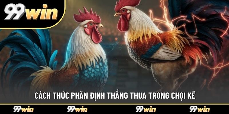 Cách thức phân định thắng thua trong chọi kê