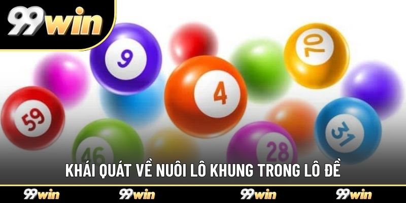 Khái quát về nuôi lô khung trong lô đề