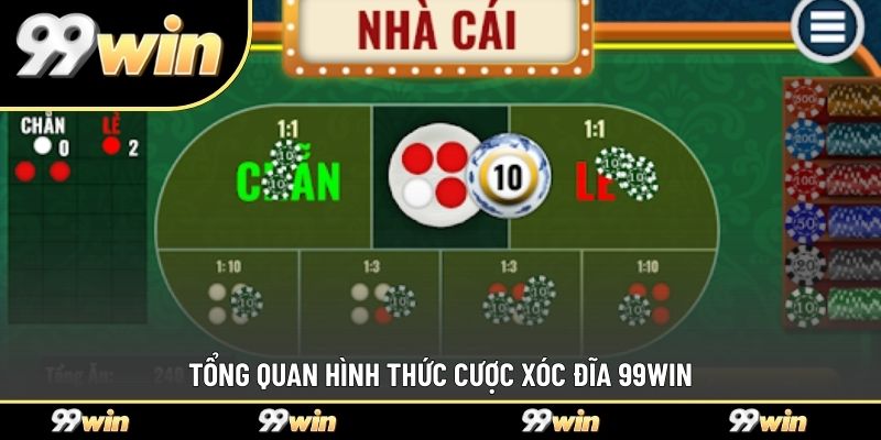 Tổng quan hình thức cược xóc đĩa 99WIN
